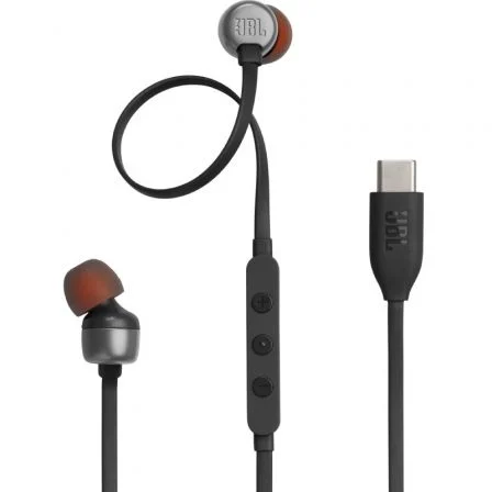 JBL Tune 310C Auriculares In-Ear con Cable Negro JBL Tune 310C Auriculares In-Ear con Cable Negro